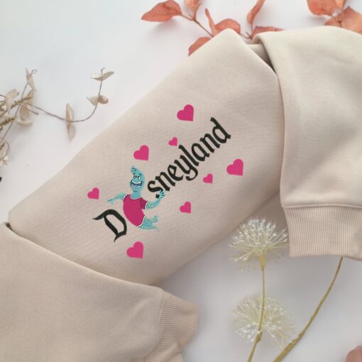 Wade Disneyland Embroidery, Disneyland Embroidered Sweatshirt, Movie Disney Inspired, Best Gifts Idea For Him Her