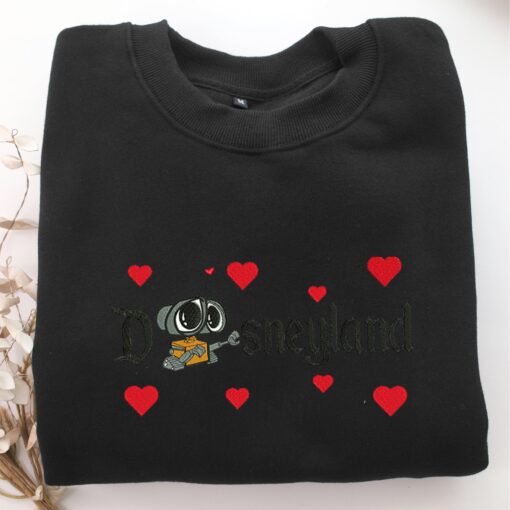 Wall E Disneyland Embroidery, Disneyland Embroidered Sweatshirt, Movie Disney Inspired, Best Gifts Idea For Him Her - Image 5