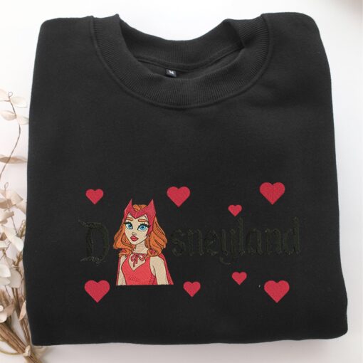 Wanda Disneyland Embroidery, Disneyland Embroidered Sweatshirt, Movie Disney Inspired, Best Gifts Idea For Him Her - Image 5