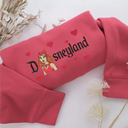 Wanda Disneyland Embroidery, Disneyland Embroidered Sweatshirt, Movie Disney Inspired, Best Gifts Idea For Him Her - Image 4