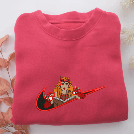 Wanda Swoosh Nike Embroidered Sweatshirt, Nike Movie Inspired, Best Gifts Idea For Him Her - Image 5