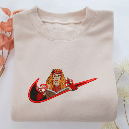 Wanda Swoosh Nike Embroidered Sweatshirt, Nike Movie Inspired, Best Gifts Idea For Him Her