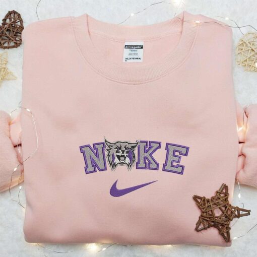 Weber State Wildcats x Nike Embroidered Shirt NCAA Sports Embroidered Hoodie Best Gift Idea
