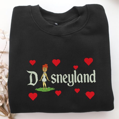 Wilma Disneyland Embroidery, Disneyland Embroidered Sweatshirt, Movie Disney Inspired, Best Gifts Idea For Him Her - Image 5