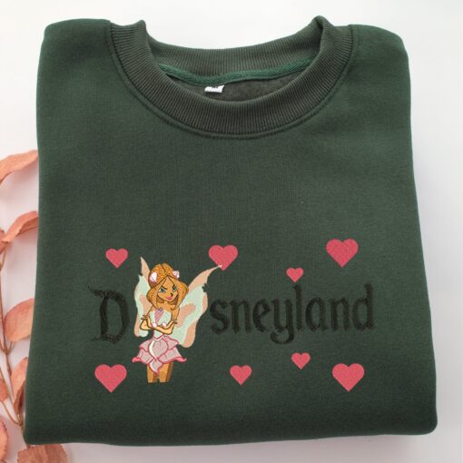 Winx Flora Disneyland Embroidery, Disneyland Embroidered Sweatshirt, Movie Disney Inspired, Best Gifts Idea For Him Her - Image 3