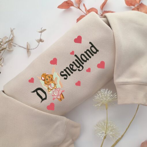 Winx Flora Disneyland Embroidery, Disneyland Embroidered Sweatshirt, Movie Disney Inspired, Best Gifts Idea For Him Her