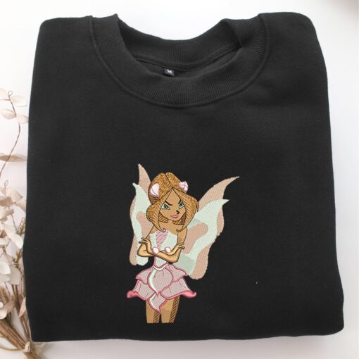 Winx Flora Nike Embroidered Sweatshirt, Nike Movie Inspired, Best Gifts Idea For Him Her - Image 5