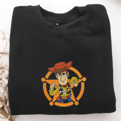 Woody Toy Story Embroidery, Disneyland Embroidered Sweatshirt, Movie Disney Inspired, Best Gifts Idea For Him Her - Image 5