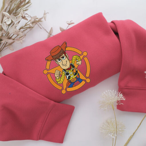 Woody Toy Story Embroidery, Disneyland Embroidered Sweatshirt, Movie Disney Inspired, Best Gifts Idea For Him Her - Image 4