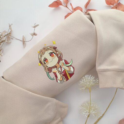 Yashiro Nene v2 Disneyland Embroidery, Disneyland Embroidered Sweatshirt, Movie Disney Inspired, Best Gifts Idea For Him Her