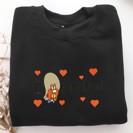 Yosemite Sam Disneyland Embroidery, Disneyland Embroidered Sweatshirt, Movie Disney Inspired, Best Gifts Idea For Him Her - Image 5