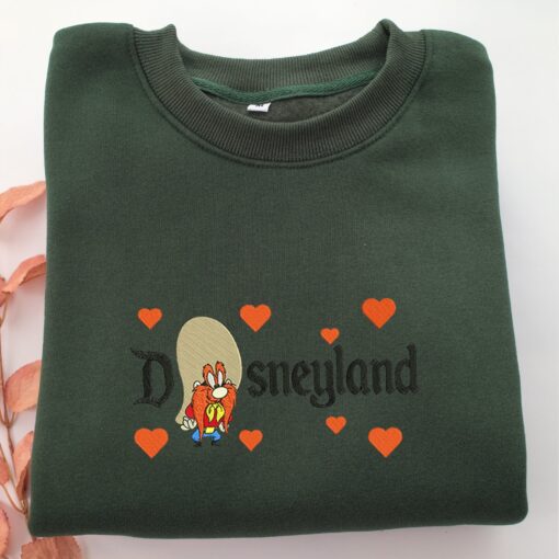 Yosemite Sam Disneyland Embroidery, Disneyland Embroidered Sweatshirt, Movie Disney Inspired, Best Gifts Idea For Him Her - Image 3