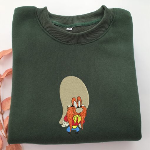 Yosemite Sam Embroidery, Disneyland Embroidered Sweatshirt, Movie Disney Inspired, Best Gifts Idea For Him Her - Image 3