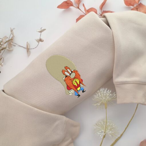 Yosemite Sam Embroidery, Disneyland Embroidered Sweatshirt, Movie Disney Inspired, Best Gifts Idea For Him Her