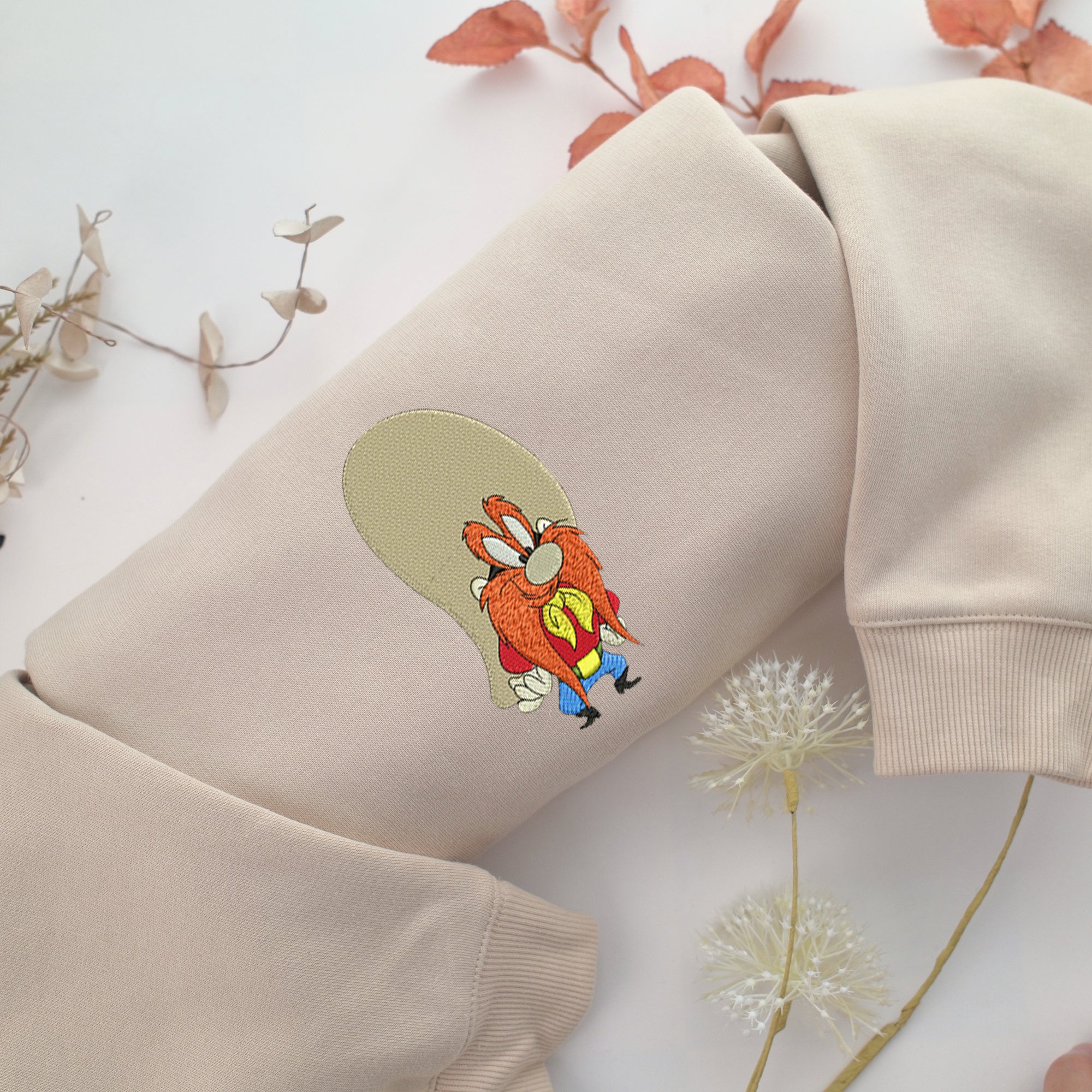 Yosemite Sam Embroidery, Disneyland Embroidered Sweatshirt, Movie Disney Inspired, Best Gifts Idea For Him Her