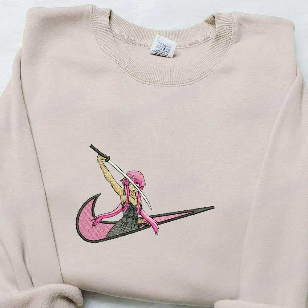 Yuno Gasai Future Diary Anime Embroidered Shirt , Anime Embroidered T-shirt Sweatshirt Hoodie, Inspired Anime Movie, Best Gift for Anime Fans